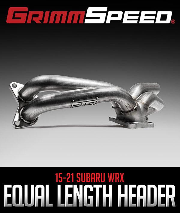 GRIMMSPEED EQUAL LENGTH HEADER: 2015–2021 SUBARU WRX - SMINKpower Performance Parts
