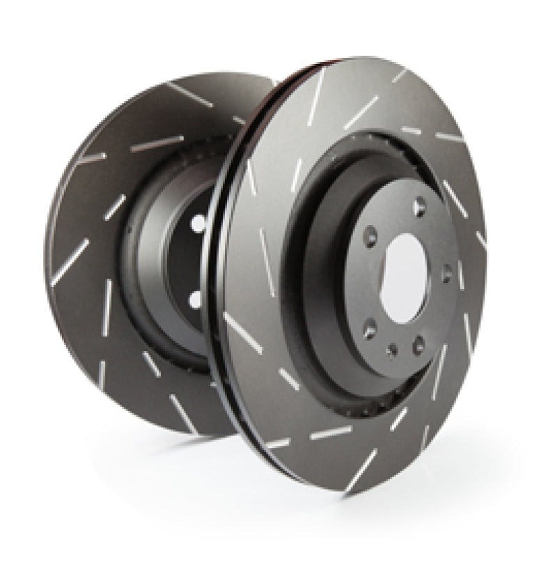 EBC USR2201 - EBCUSR2201 - EBC 2019+ Hyundai Veloster N 2.0T (2nd Gen w/Performance Package) USR Slotted Front Rotors - Shipped in Europe - Tuningsupply.com