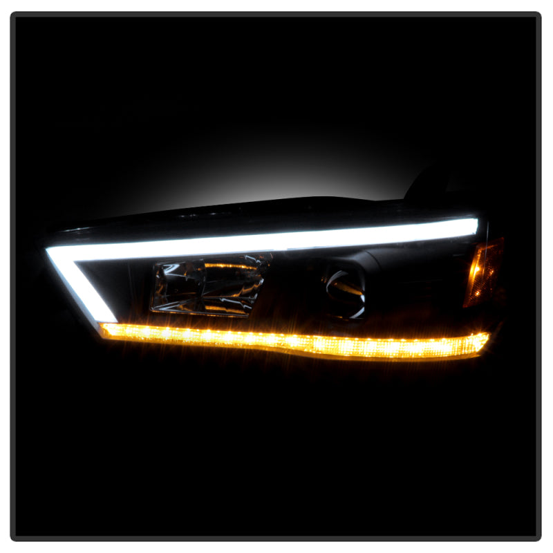 SPYDER 5088154 - SPY5088154 - Spyder 14-20 Toyota 4Runner Projector Headlights w/Seq. LED Turn Sig. LED White Light Bar Park Light - Shipped in Europe - Tuningsupply.com