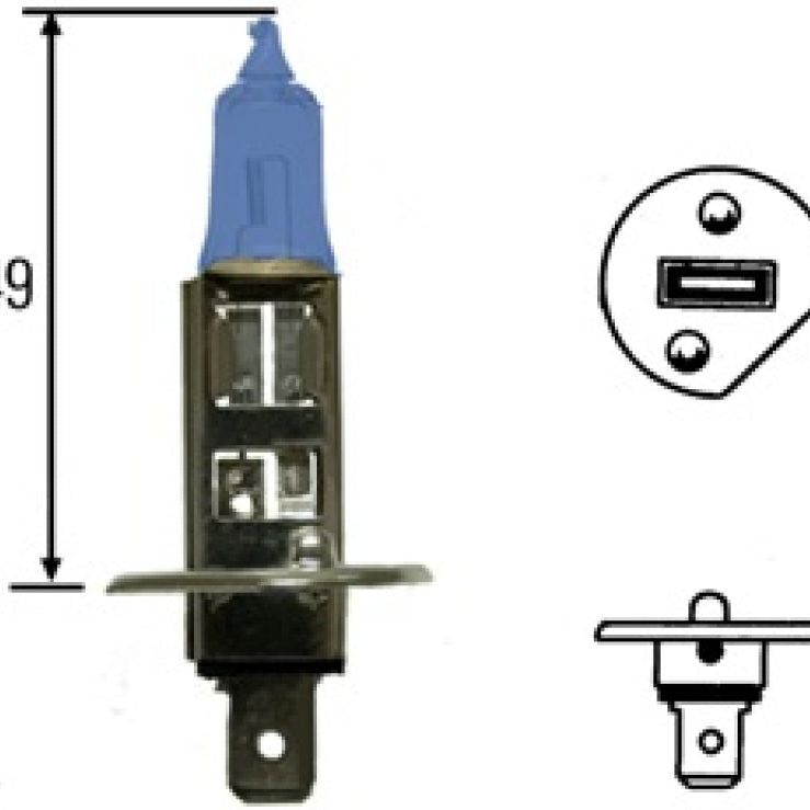 Hella LAH71070227 - HELLAH71070227 - Hella Optilux H1 100W XB Extreme White Bulbs (Pair) - Shipped in Europe - Tuningsupply.com