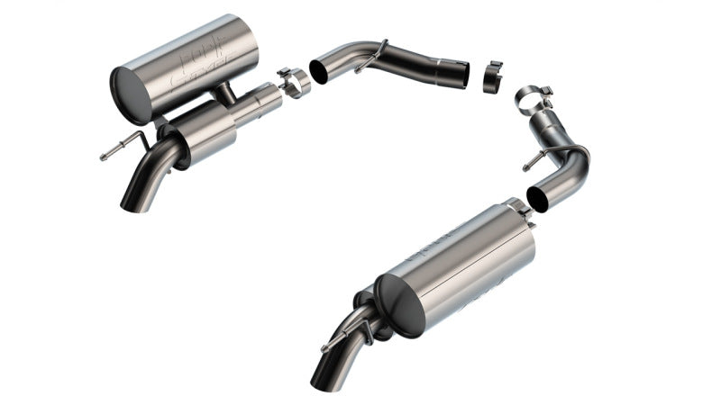 Borla 11990 - BOR11990 - Borla 22-23 Jeep Grand Wagoneer 6.4L V8 2.75in S-TYPE SR Turndown Tip Axleback Exhaust - Shipped in Europe - Tuningsupply.com