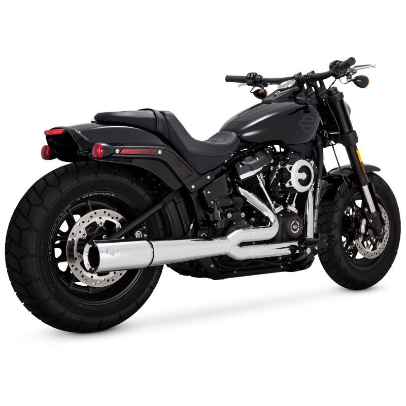 Vance and Hines 17387 - VAH17387 - Vance & Hines HD Softail 18-22 Pro Pipe Chrome PCX Full System Exhaust - Shipped in Europe - Tuningsupply.com