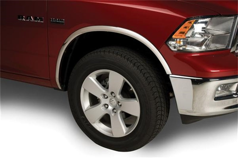 Putco 97190 - PUT97190 - Putco 09-18 Ram 1500 - Hemi and Non-Hemi (Fits Rams w/ chromed Front bumpers) SS Fender Trim - Shipped in Europe - Tuningsupply.com