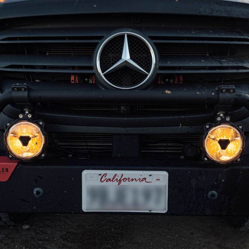 KC HiLiTES 91405 - KCL91405 - KC HiLiTES Gravity Titan LED 6in. - Pair Pack (SAE Driving Beam) - Shipped in Europe - Tuningsupply.com