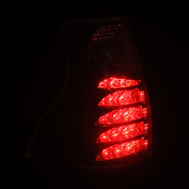 AlphaRex 678015 - ARX678015 - AlphaRex 14-21 Lexus GX470 PRO-Series LED Tail Lights - Alpha Black - Shipped in Europe - Tuningsupply.com