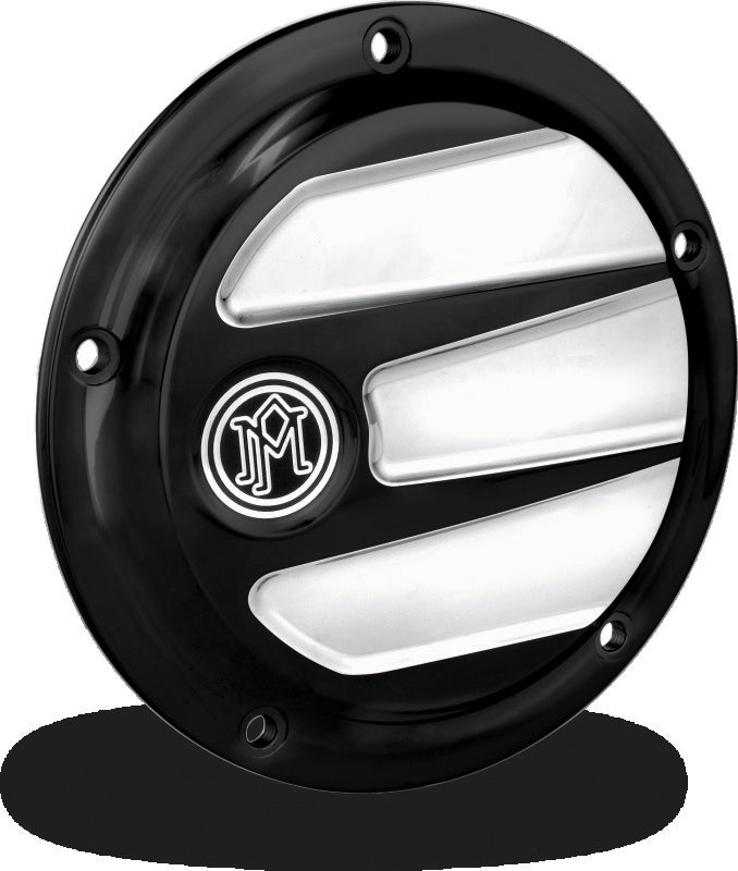 Performance Machine 0177-2026-BMP - PFM0177-2026-BMP - Performance Machine Scallop Derby Cover - Contrast Cut Platinum - Shipped in Europe - Tuningsupply.com