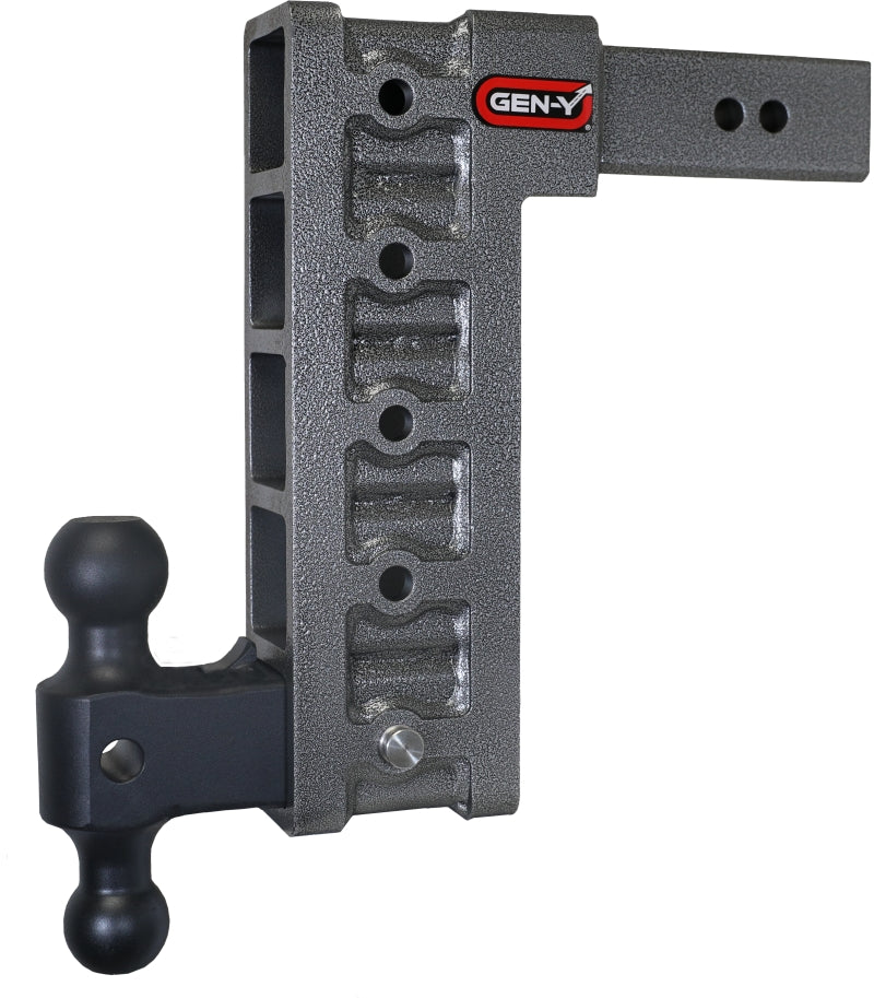 GEN-Y Hitch GH-615 - GENGH-615 - Gen-Y Mega Duty 2.5in Shank 12in Drop 3K TW 21K Hitch w/GH-061 Dual-Ball - Shipped in Europe - Tuningsupply.com