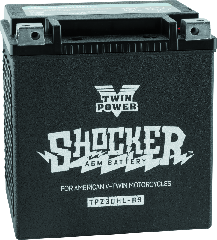 TwinPower 781156 - TWP781156 - Twin Power YTX-30L Shocker Battery Replaces H-D 66010-97A 430 CCA - Shipped in Europe - Tuningsupply.com