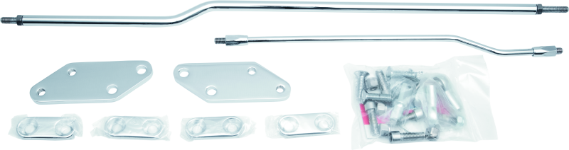 Kuryakyn 9049 - KUR9049 - Kuryakyn 03-08 Dyna Forward Control Extenders Chrome - Shipped in Europe - Tuningsupply.com