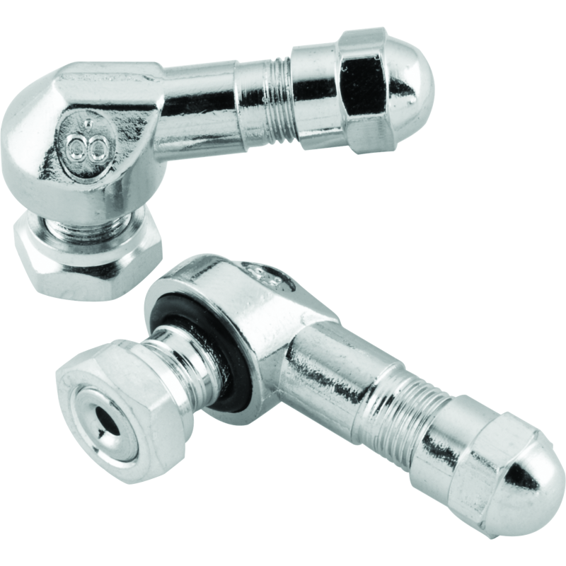 BikeMaster 151789 - BKM151789 - BikeMaster Valve Stem 2/Piece Pack Chrome - Shipped in Europe - Tuningsupply.com