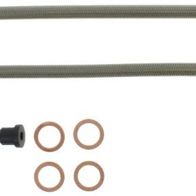 Stoptech 950.33502 - STO950.33502 - StopTech 02-08 Audi A4 Quattro Rear Stainless Steel Brake Line Kit - Shipped in Europe - Tuningsupply.com