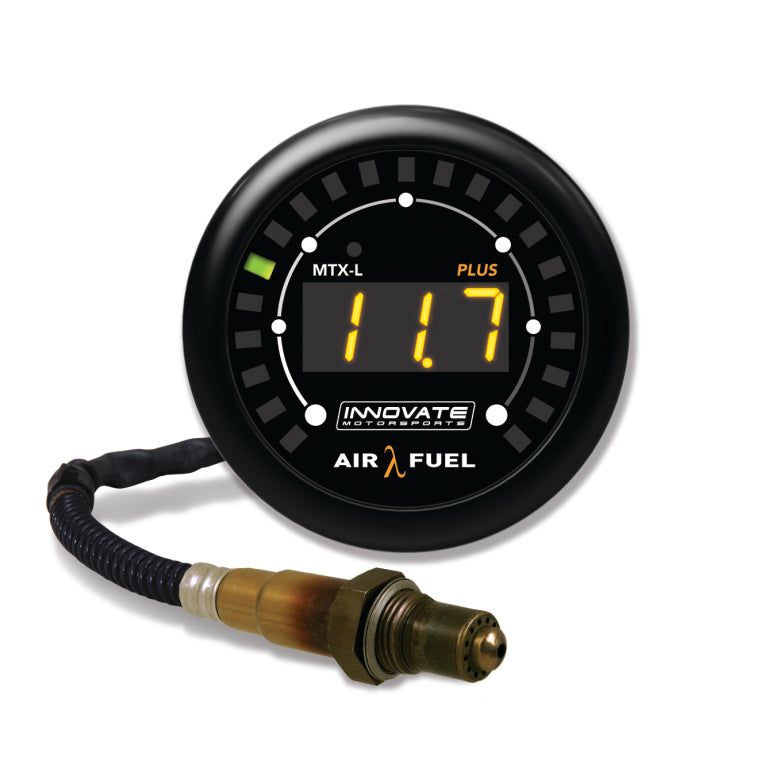 Innovate Motorsports 3918 - INN3918 - Innovate MTX-L PLUS Digital Air/Fuel Ratio Gauge Kit 8ft w/O2 Sensor - Shipped in Europe - Tuningsupply.com