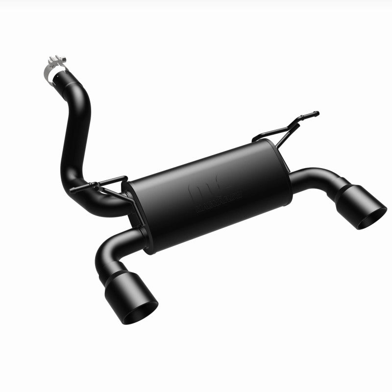 Magnaflow 19388 - MAG19388 - MagnaFlow 2018+ Jeep Wrangler 3.6L Dual Black Tip Axle-Back Exhaust - Shipped in Europe - Tuningsupply.com