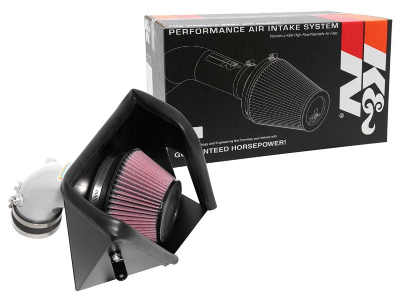 K&N Engineering 69-5320TS - KNN69-5320TS - K&N 2018 Kia Stinger L4-2.0L F/I Silver Typhoon Short Ram Intake - Shipped in Europe - Tuningsupply.com
