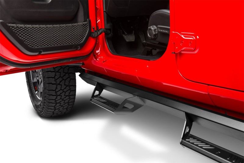N-Fab - NFBPRJ1863-TX - N-Fab Predator Pro Step System 2018 Jeep Wrangler JL 4 Door SUV - Tex. Black - Shipped in Europe - Tuningsupply.com