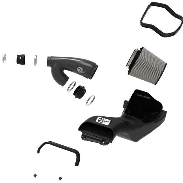 aFe 57-10010D - AFE57-10010D - aFe 17-20 Ford F-150/Raptor Track Series Carbon Fiber Cold Air Intake System With Pro DRY S Filters - Shipped in Europe - Tuningsupply.com