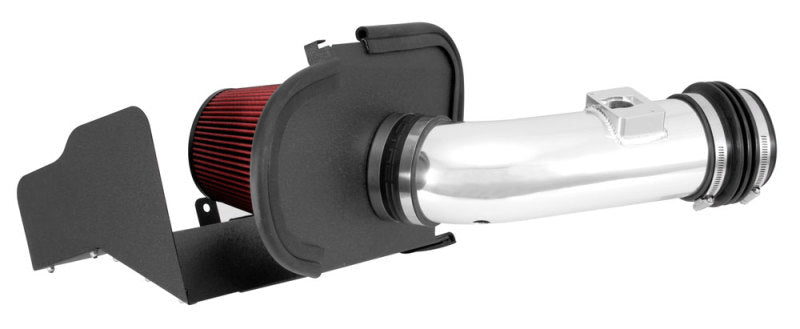 Spectre 9973 - SPE9973 - Spectre 03-07 Ford SD V8-6.7L DSL Air Intake Kit - Polished w/Red Filter - Shipped in Europe - Tuningsupply.com