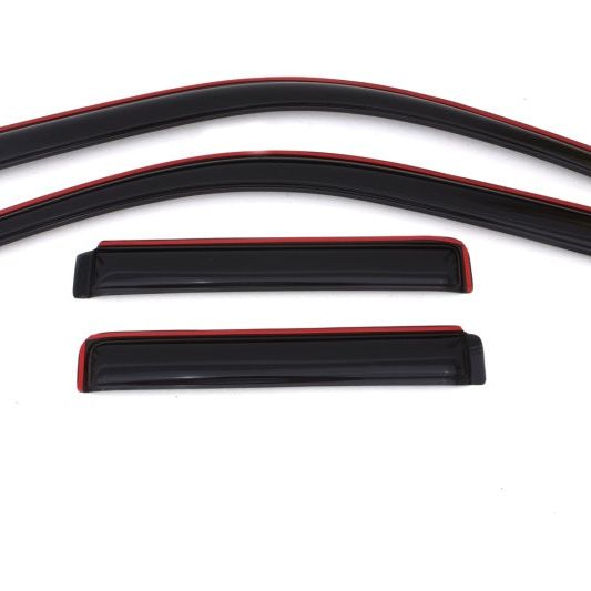 AVS 194733 - AVS194733 - AVS 02-09 Chevy Trailblazer Ventvisor In-Channel Front & Rear Window Deflectors 4pc - Smoke - Shipped in Europe - Tuningsupply.com