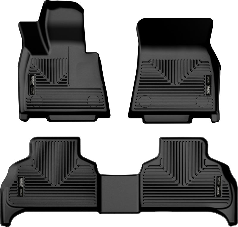 Husky Liners 95921 - HSL95921 - Husky Liners 19-23 BMW X5 Weatherbeater Black Front & 2nd Seat Floor Liners - Shipped in Europe - Tuningsupply.com