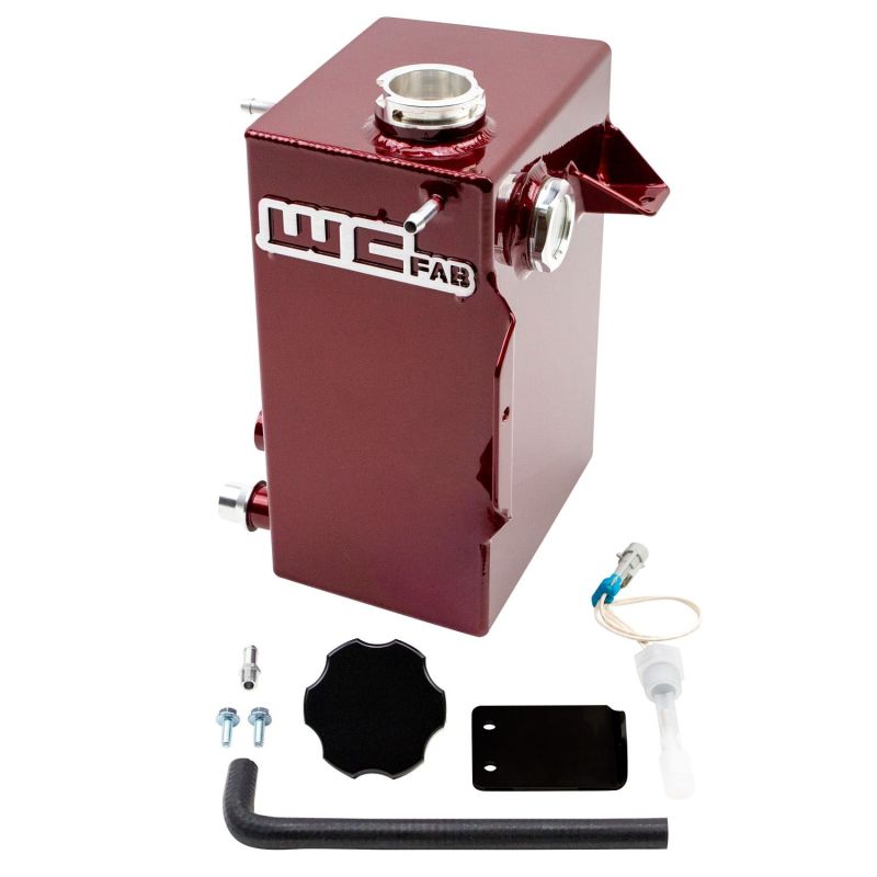 Wehrli WCF100268-RED - WCFWCF100268-RED - Wehrli 20-24 Chevrolet-GMC 6.6L L5P Duramax OEM Placement Coolant Tank Kit - WCFab Red - Shipped in Europe - Tuningsupply.com