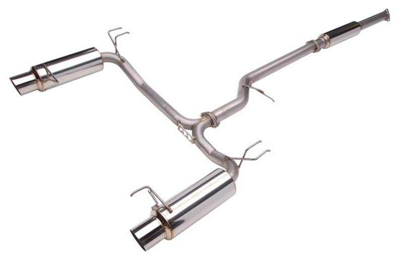 Skunk2 Racing - SKK413-05-2030 - Skunk2 MegaPower 03-07 Acura TSX (Dual Canister) 60mm Exhaust System - Shipped in Europe - Tuningsupply.com