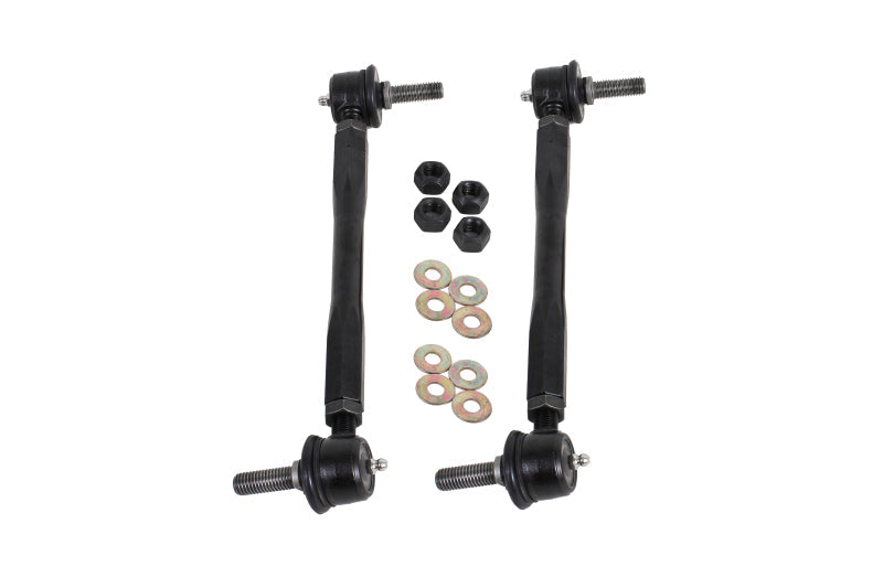 BMR Suspension ELK010 - BMRELK010 - BMR 05-14 S197 Mustang Front Sway Bar End Link Kit - Black - Shipped in Europe - Tuningsupply.com