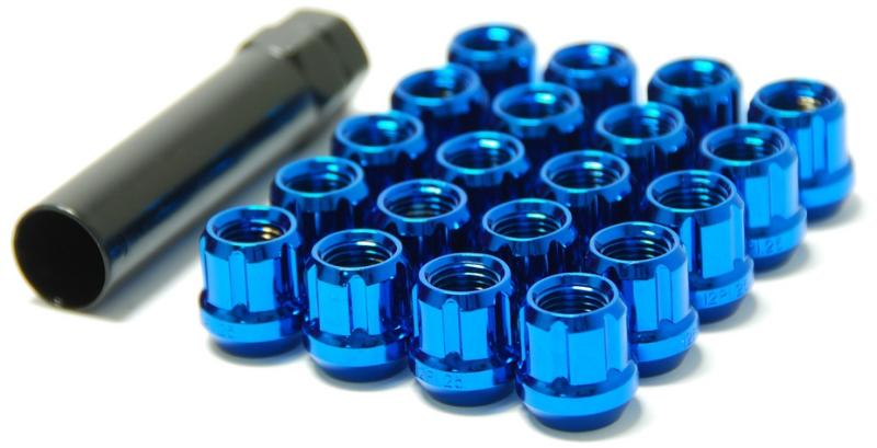 Wheel Mate 31886U - WHM31886U - Wheel Mate Muteki Open End Lug Nuts - Blue 12x1.50 - Shipped in Europe - Tuningsupply.com