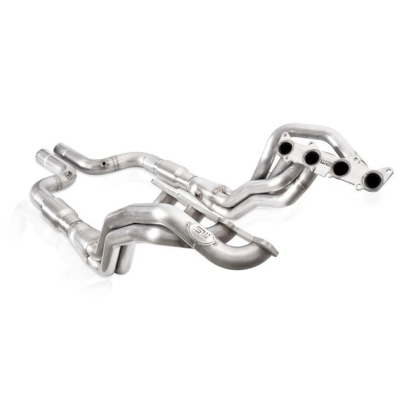 Stainless Works - SSWM152H3CATLG - Stainless Works 15-18 Ford Mustang GT Aftermarket Connect 2in Catted Headers - Shipped in Europe - Tuningsupply.com