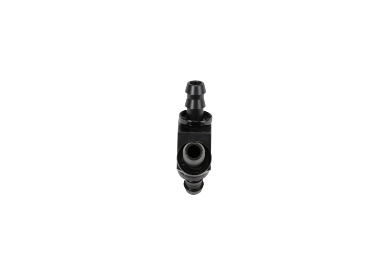 Fleece Performance FPE-FIT-Y06-BLK - FPEFPE-FIT-Y06-BLK - Fleece Performance Universal 3/8in Aluminum Y Barbed Fitting (For -6 Pushlock Hose) - Black Anodized - Shipped in Europe - Tuningsupply.com