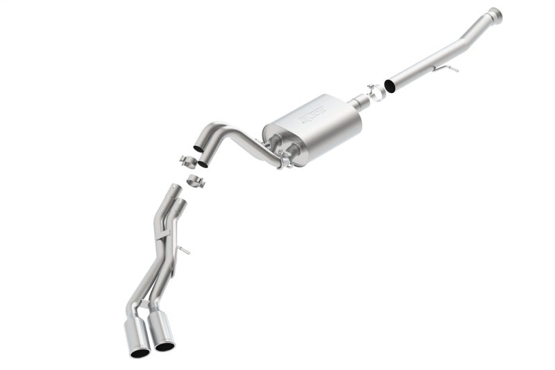 Borla 140653 - BOR140653 - Borla 15-16 Cadillac Escalade ESV/Yukon Denali XL 6.2L V8 AT Split Side Ext SS S-Type CB Exhaust - Shipped in Europe - Tuningsupply.com
