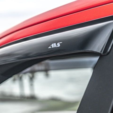 AVS 94109 - AVS94109 - AVS 09-18 Dodge RAM 1500 Crew Cab Ventvisor Outside Mount Window Deflectors 4pc - Smoke - Shipped in Europe - Tuningsupply.com