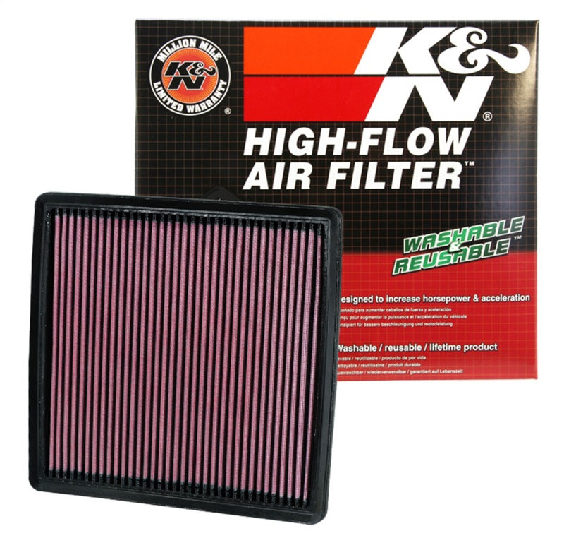 K&N Engineering 33-2385 - KNN33-2385 - K&N 09-13 Ford F150 / 08-13 F250/F350/450/550 SD / 10-13 F150 SVT Raptor Drop In Air Filter - Shipped in Europe - Tuningsupply.com
