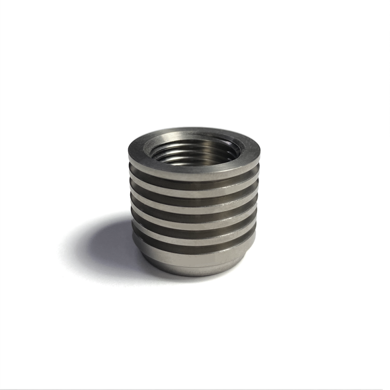 Ticon 104-00100-9000 - TIC104-00100-9000 - Ticon Industries Titanium O2 Sensor Bung w/ Built In Heat Sink (M18x1.5) - Shipped in Europe - Tuningsupply.com