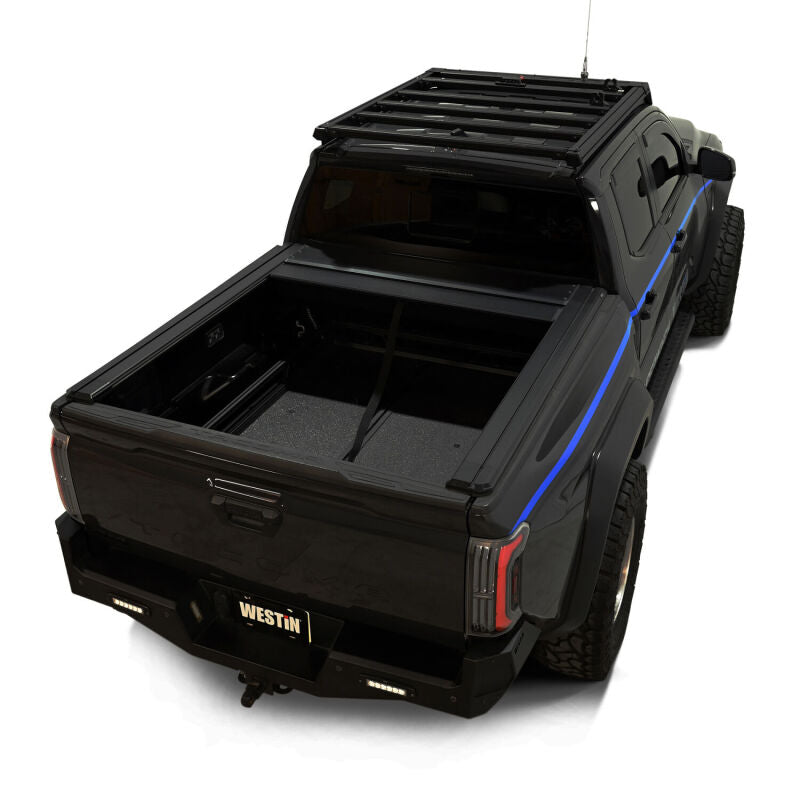 Westin 19-62785 - WES19-62785 - Westin 24-26 Toyota Tacoma 5ft Bed Manual Retractable Tonneau Cover - Black - Shipped in Europe - Tuningsupply.com