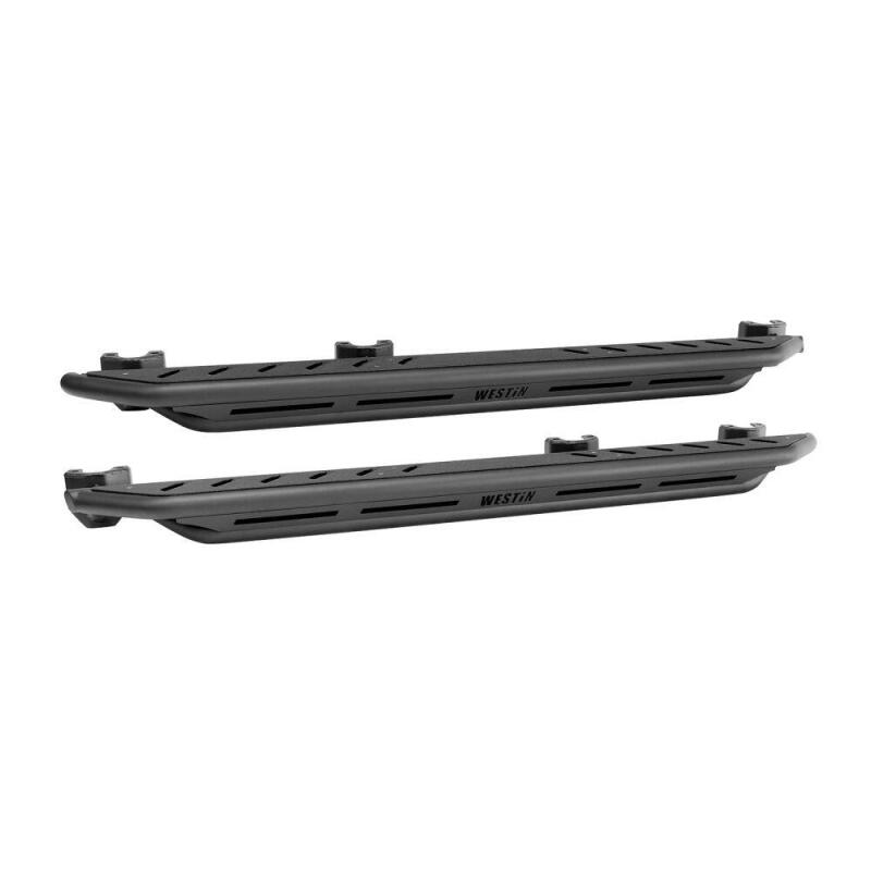 Westin 42-6025 - WES42-6025 - Westin/Snyper 2018+ Jeep Wrangler JL Unlimited 4DR Triple Tube Rock Rail Steps - Textured Black - Shipped in Europe - Tuningsupply.com