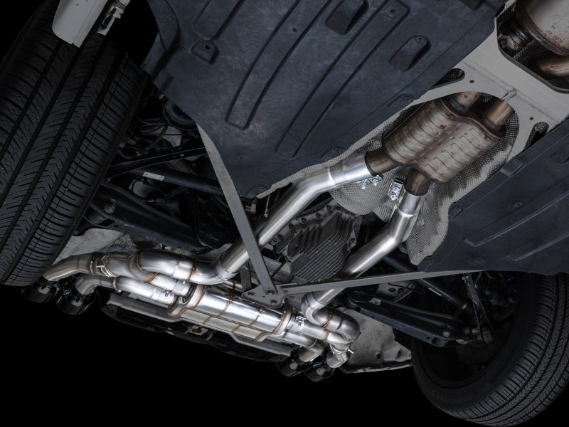 AWE Tuning 3025-43301 - AWE3025-43301 - AWE Tuning 20-25 BMW X3 M/M Comp (F97) AWD SwitchPath Axle-Back Exhaust - Diamond Black Tips - Shipped in Europe - Tuningsupply.com