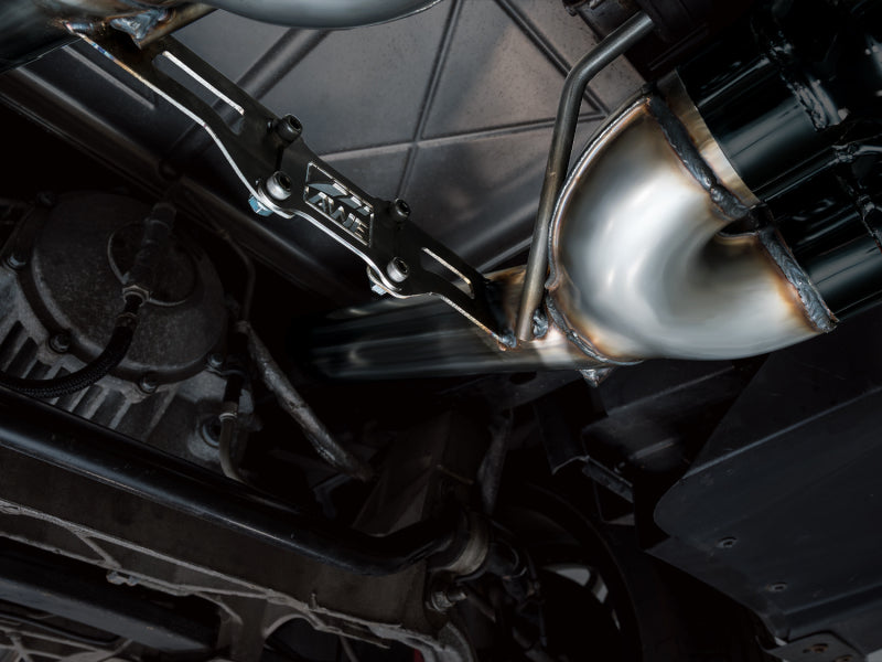 AWE Tuning 3020-43606 - AWE3020-43606 - AWE Tuning C6 Chevrolet Corvette Z06/ZR1 Track Edition Axle-Back Exhaust w/ Diamond Black Tips - Shipped in Europe - Tuningsupply.com