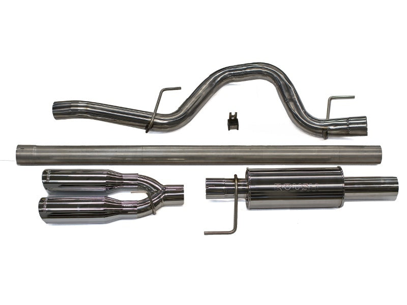Roush 421248 - RSH421248 - Roush 2011-2014 Ford F-150 3.5L/5.0L/6.2L Enhanced Sound Cat-Back Exhaust Kit - Shipped in Europe - Tuningsupply.com