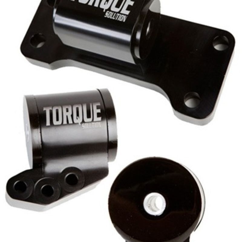 Torque Solution TS-EV-125 - TQSTS-EV-125 - Torque Solution Billet Aluminum 3 piece Engine Mount Kit: Mitsubishi Evolution VII-IX 2001-2006 - Shipped in Europe - Tuningsupply.com