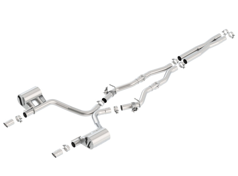 Borla 140723 - BOR140723 - Borla 2017 Dodge Charger R/T 5.7L ATAK Catback Exhaust w/o Tips (w/MDS Valves ONLY) - Shipped in Europe - Tuningsupply.com