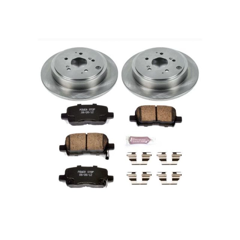 PowerStop KOE2382 - PSBKOE2382 - Power Stop 01-06 Acura MDX Rear Autospecialty Brake Kit - Shipped in Europe - Tuningsupply.com