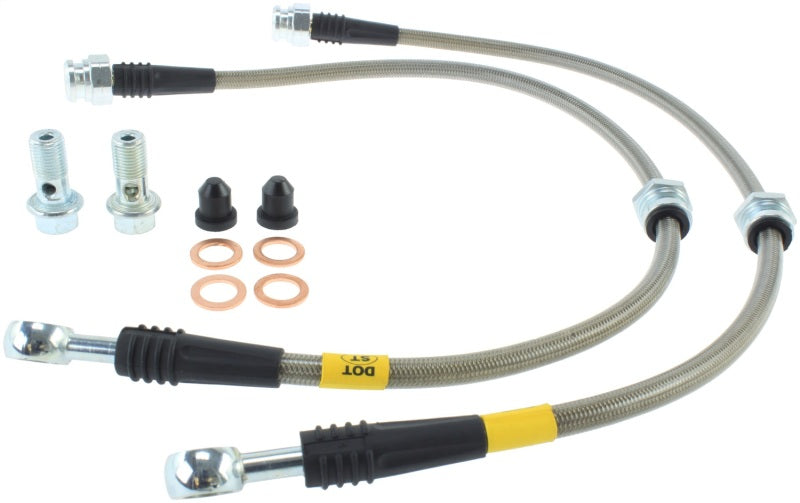 Stoptech 950.51500 - STO950.51500 - StopTech Stainless Steel Rear Brake lines for Hyundai Tiburon - Shipped in Europe - Tuningsupply.com