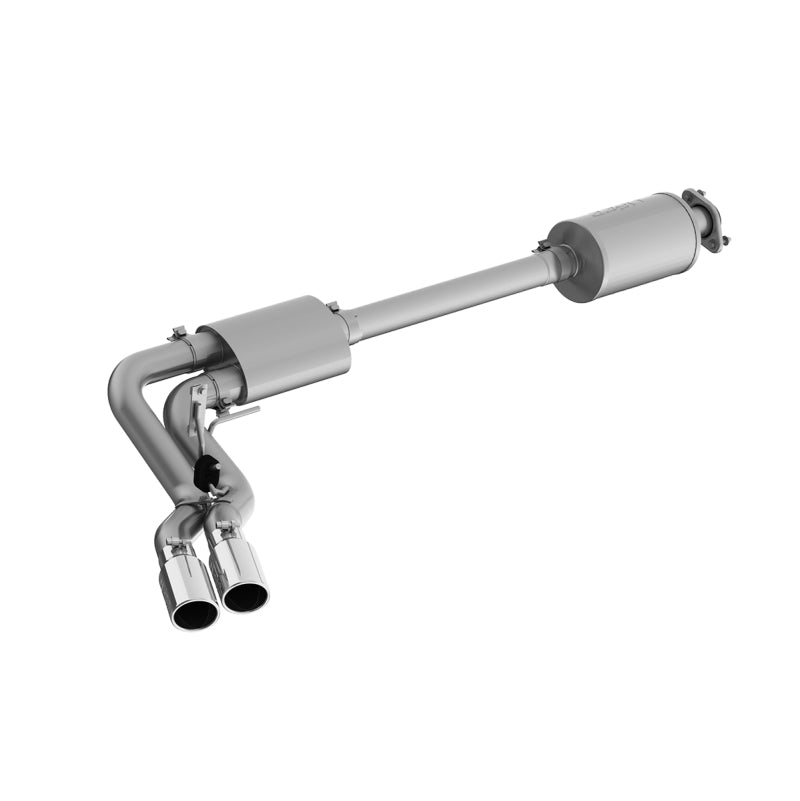 MBRP PS5262304 - MBRPS5262304 - MBRP 15-20 Ford F150 T304 Pre-Axle 4in OD Tips Dual Outlet 3in Cat Back Exhaust - Shipped in Europe - Tuningsupply.com