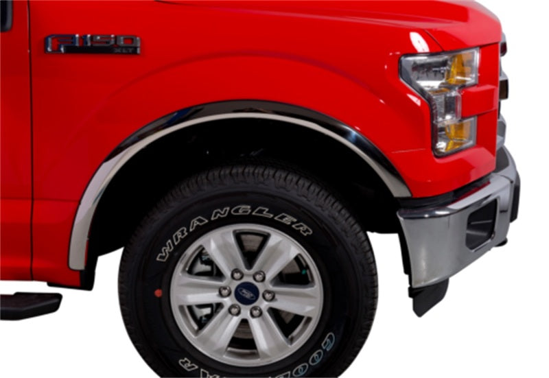 Putco 97267 - PUT97267 - Putco 2021 Ford F-150 Stainless Steel Fender Trim - w or w/o Factory Fender Flares - Shipped in Europe - Tuningsupply.com