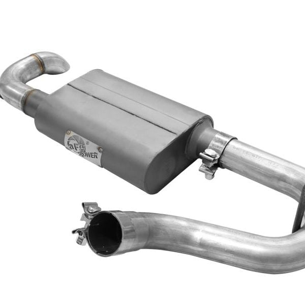 aFe 49-08046 - AFE49-08046 - aFe Scorpion Exhaust System Axle Back Aluminized Hi-Tuck 07-17 Jeep Wrangler JK V6 3.6/3.8L - Shipped in Europe - Tuningsupply.com