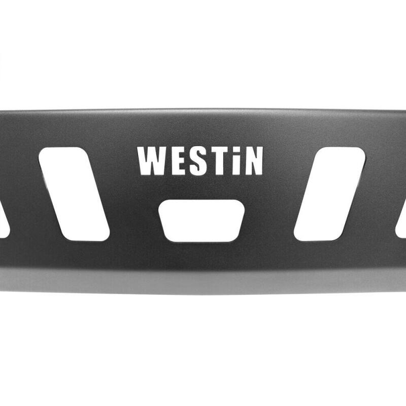 Westin 59-80095 - WES59-80095 - Westin 18-19 Jeep Wrangler JL Front Bumper Skid Plate - Textured Black - Shipped in Europe - Tuningsupply.com