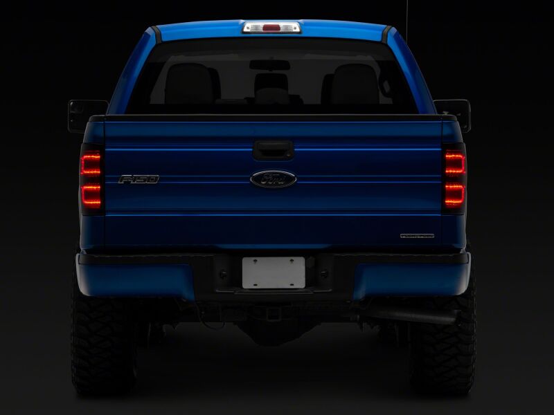 Raxiom T582534 - RAXT582534 - Raxiom 09-14 Ford F-150 Styleside Axial Series LED Tail Lights- Black Housing- Smoked Lens - Shipped in Europe - Tuningsupply.com