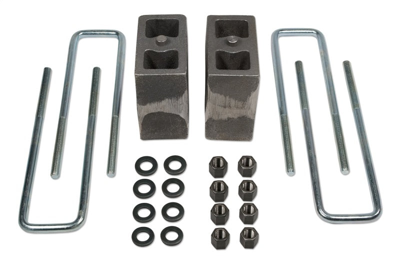 Tuff Country 97056 - TUF97056 - Tuff Country 94-02 Ram 3500 4wd (w/Factory Contact Overloads) 5.5in Rr Block & U-Bolt Kt Non-Tapered - Shipped in Europe - Tuningsupply.com