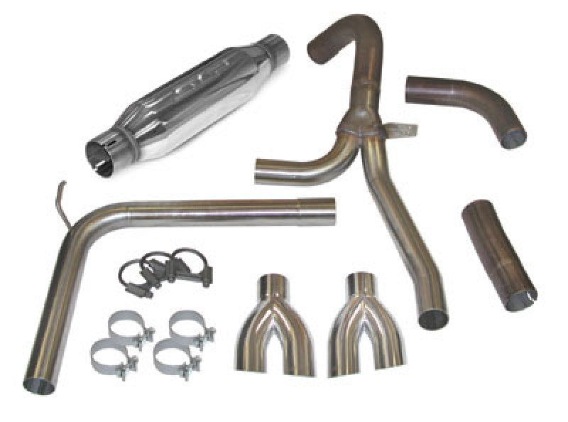 SLP - SLP31042 - SLP 1998-2002 Chevrolet Camaro LS1 LoudMouth Cat-Back Exhaust System w/ 3.5in Dual Tips - Shipped in Europe - Tuningsupply.com
