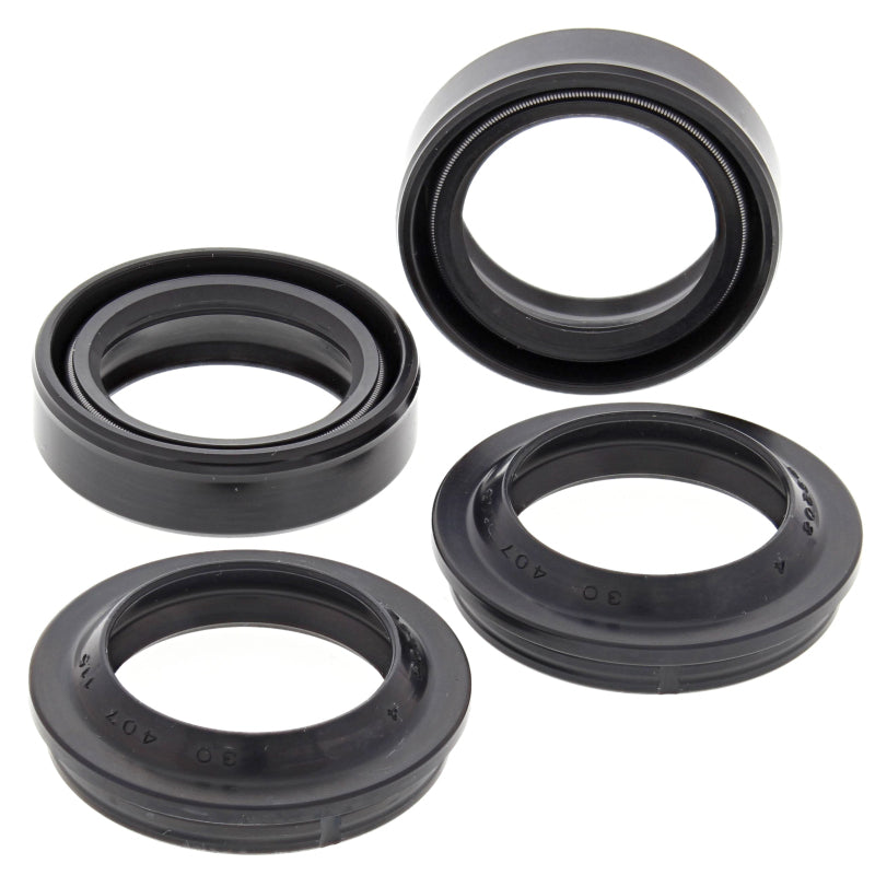 All Balls Racing 56-104 - ABR56-104 - All Balls Racing 88-90 Yamaha DT50 Fork Oil Seal & Dust Seal Kit - Shipped in Europe - Tuningsupply.com